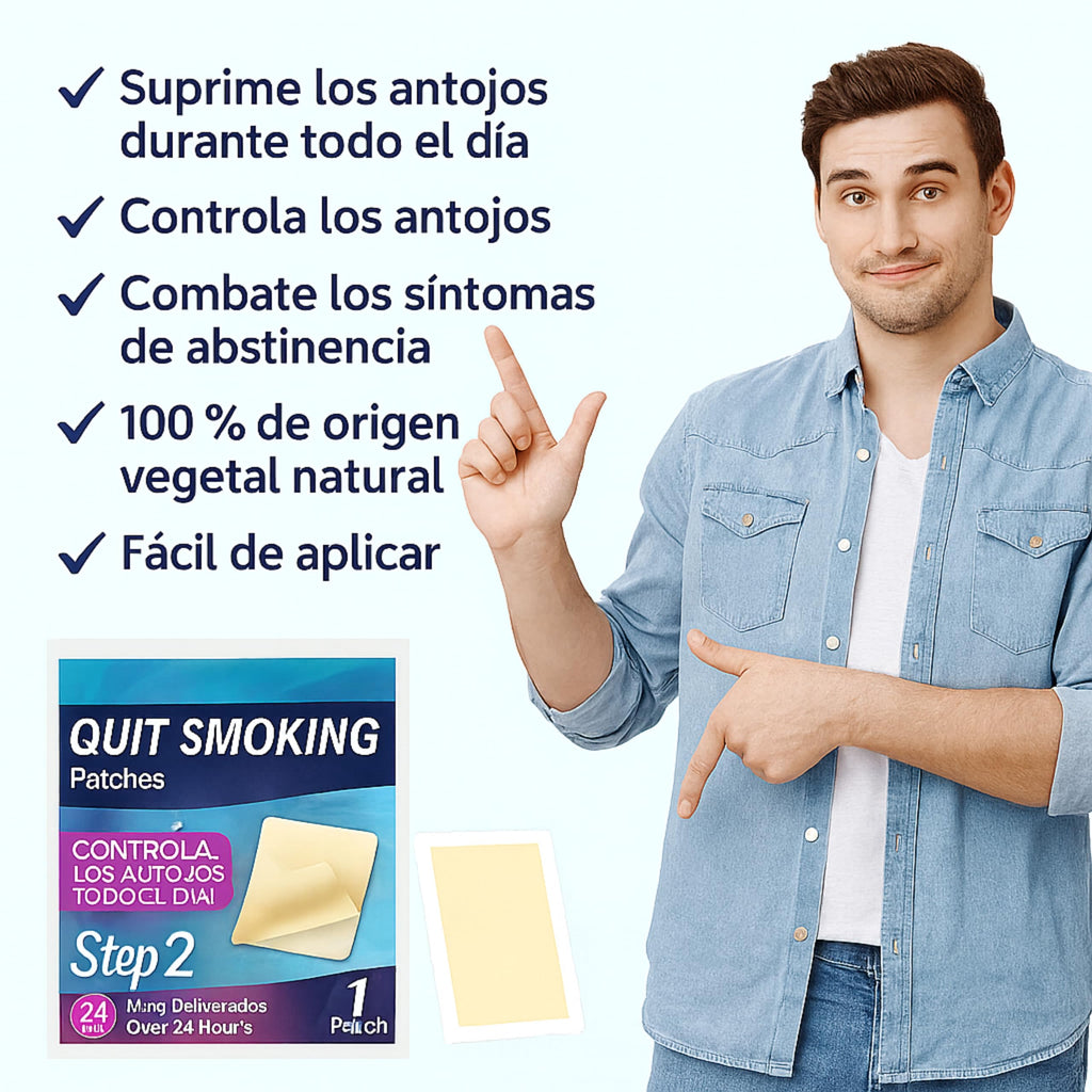 BAYON Parches para Dejar de Fumar — Paso 2 (14mg)