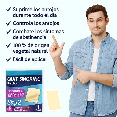 BAYON Parches para Dejar de Fumar — Paso 2 (14mg)