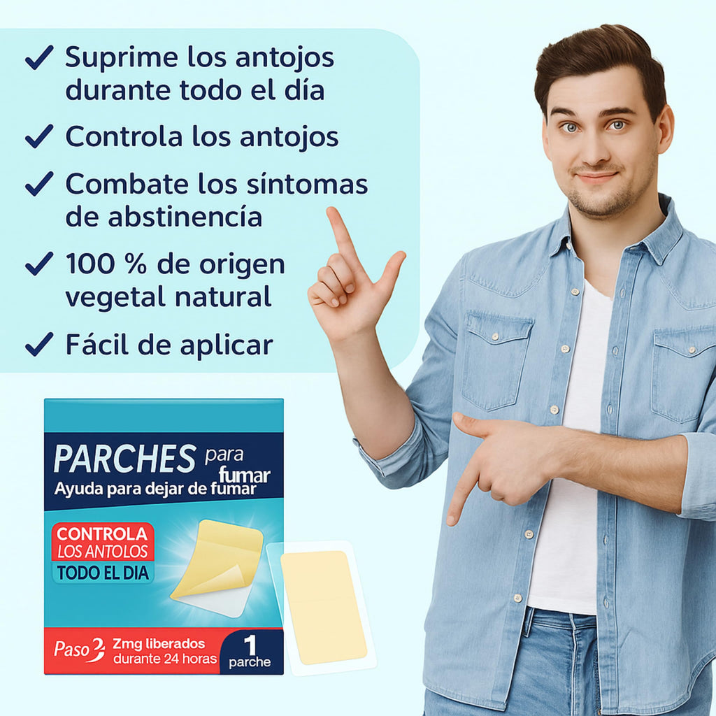 BAYON Parches para Dejar de Fumar — Paso 3 (7mg)